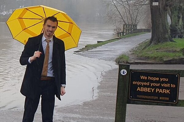 Oliver Walker in Abbey Park